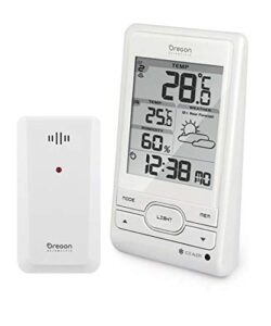 Oregon Scientific BAR206AX Wireless Temperature Weather Station: LCD Screen