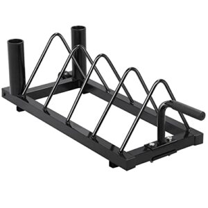 Yaheetech Horizontal Weight Plate Rack