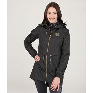 Aubrion Shires Hackney Womens Rain Jacket - Charcoal