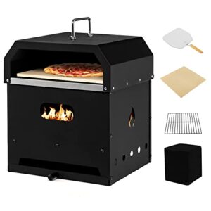 COSTWAY 4-in-1 Outdoor Pizza Oven