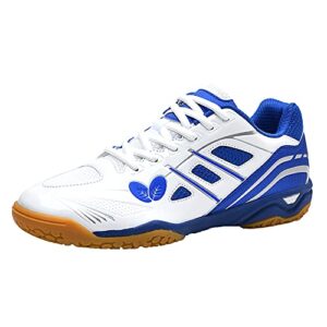 PENXZT Badminton Tennis Shoes Indoor Court Training Shoes Volleyball Sneaker Shoes Breathable Non-Slip