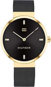 Tommy Hilfiger Womens Analogue Quartz Watch Liberty with Stainless Steel Mesh Band