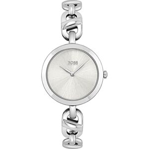 BOSS Analogue Quartz Watch for Women with Silver Stainless Steel Bracelet