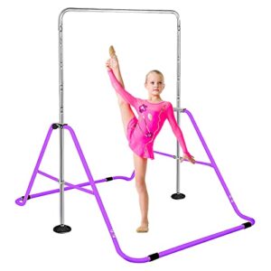 Gmypic Gymnastic Bars for Kids with Adjustable Height