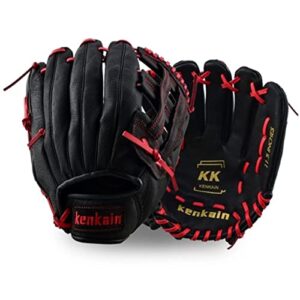 Baseball Gloves Softball Brown Baseball Glove Left Hand Baseball Gloves For Adults Men Leather Guante De Beisbol Sportswear Accessories EI50BG