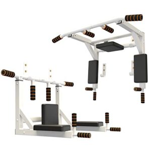 MAXSTRENGTH Multifunctional Wall Mounted Pull Up Bar/Chin Up bar