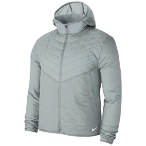 NIKE Men's AeroLayer Sports Hooded Running Jacket Grey DJ0569-084