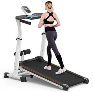Treadmill Home Mechanical Treadmill Machine Without Low Noise Foldable Models Small Fitness Equipment Motorised Race Walking Jogging