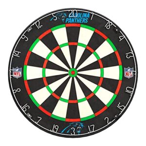 Officially licenced NFL Carolina Panthers Professional Dartboard (DB135)