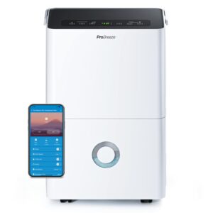 Pro Breeze® 30L/Day Dehumidifier - Smart Compressor Dehumidifier with App