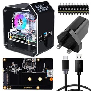 GeeekPi Raspberry Pi Mini Tower NAS Kit