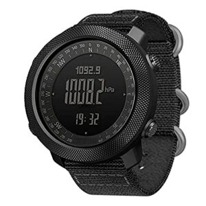 Smart Watch Men's Smart Watch Altimeter Barometer Compass Luminous Digital Display Outdoor Watch Cycling Weather Forecast Waterproof