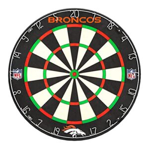 Officially licenced NFL Denver Broncos Professional Dartboard (DB133)