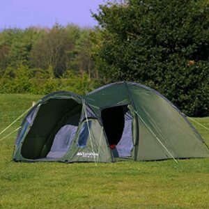 Eurohike Avon 3 DLX Nightfall Dome Tent with Nightfall Darkened Technology Bedroom
