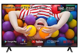 TCL 40S5209K - 40-inch TV FHD Smart Television with Android TV– HDR & Micro Dimming - Compatible with Google Assistant