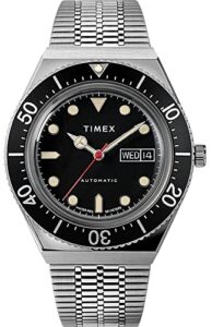 Timex Men's Analogue Watch M79 Automatic with Stainless Steel Strap