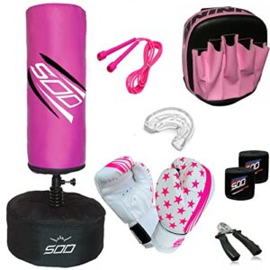Freestanding Heavy Boxing Bag with Stand for Kids