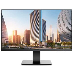 KOORUI 24 Inch Monitor - FHD 1080p Computer Monitor IPS 75Hz Desktop Monitors 99% SRGB Business Monitor with HDMI/VGA for Home Office