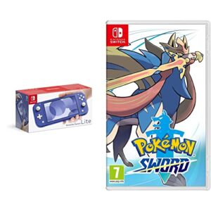Nintendo Switch Lite - Blue & Pokemon Sword - Switch