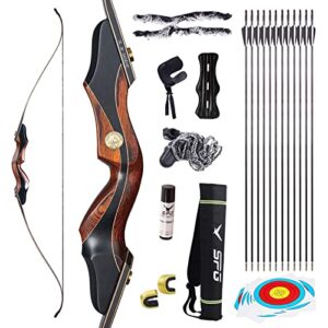 60'' Archery Takedown Recurve Bow