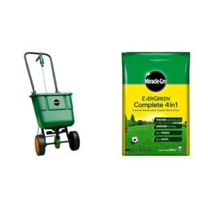 Miracle-Gro 121040 Rotary Lawn Spreader