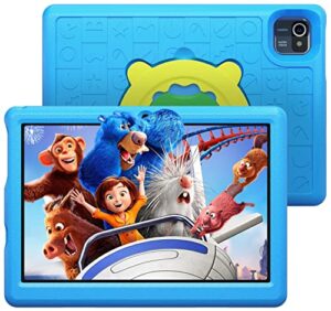 Nicewise Tablet for Kids Android 11 Kids Tablets 10 Inch with HD Display 6000mAh 2GB + 32GB Quad Core Processor Parental Control Kidoz WiFi Dual Camera Children Learning Kids Tablet