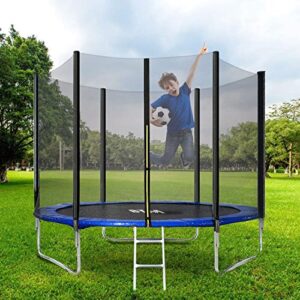 Hexagonal Kids Trampoline with Slide