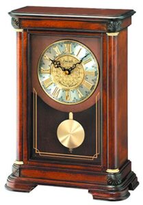 Seiko Wooden Pendulum Mantle Mantel Quartz Battery Clock with Westminster or Whittington Chime