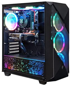 XUM Gaming PC Desktop Computer:Ryzen 5 5600G 4.4GHZ