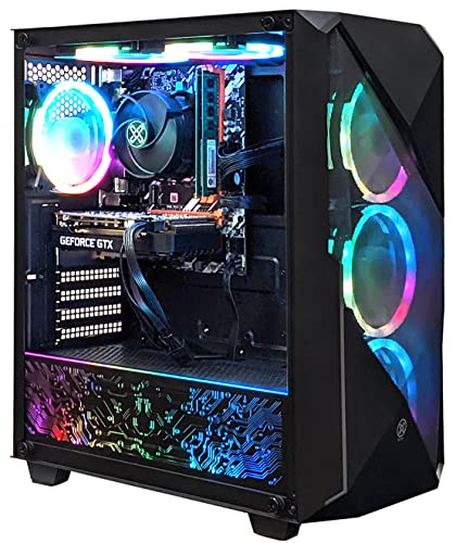 XUM Gaming PC Desktop Computer: I5-10400F 4.3GHz