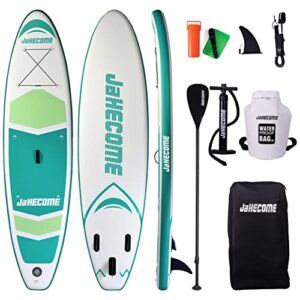 Inflatable Stand Up Paddle Board 11ft Lightweight Paddle Board for Adults Yoga Paddle Board with Premium Sup Accessories