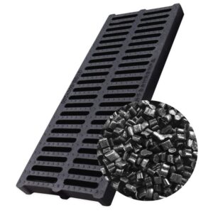 ezkxoprs Outdoor Sewer Cover - Rectangular - Resin Plastic - Linear Drain Strainers - Prevent Blockages