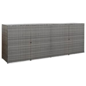 Chenshu Quadruple Wheelie Bin Shed,Wheelie Bin Cover Shed