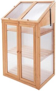 Shamz Garden Wooden Greenhouse Cold frame