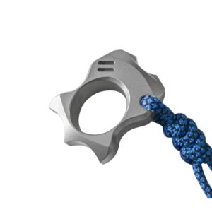 EDC Multitool Titanium Alloy with Broken Window Tactical Gear Carabiner Suitable for Outdoor/Camping/Hiking