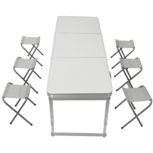 Rainberg 4ft & 6ft Garden Table