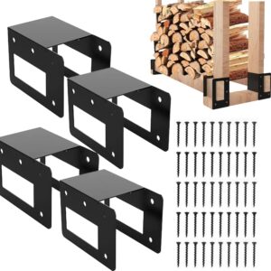 PEALOV Firewood Log Store Bracket Kit