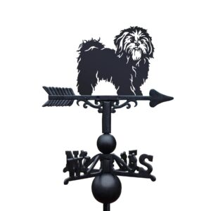 Black Country Metal Works Shih Tzu Weathervane
