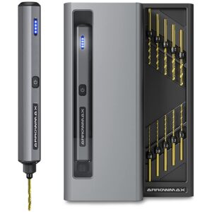 ARROWMAX Mini Electric Drill 11 in 1 with Aluminium case