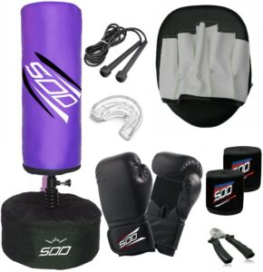 Freestanding Heavy Boxing Bag with Stand for Kids