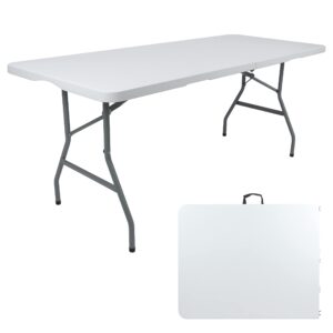 PP · PERFORMANCE Rectangular 6ft Folding Table Light Commercial for Camping
