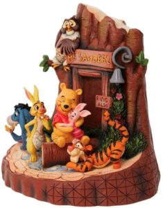 Enesco Winnie The Pooh Carved by Heart Figurine - Disney Traditions by Jim Shore