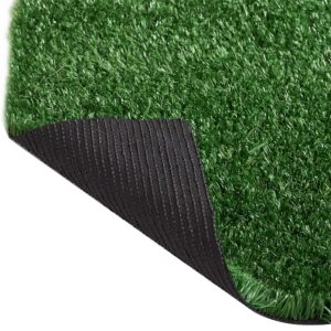 17mm Pile Height Artificial Grass Natural Realistic Looking High Density Astro Turf Fake Grass