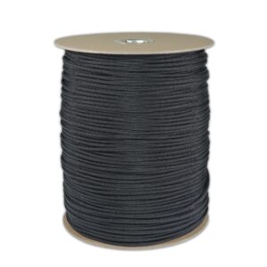 PARACORD PLANET | All Types of Black Parachute Cord – 750 MIL-C-5040H