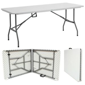 BuildRapido 6ft Folding Heavy Duty Trestle for Outdoor Picnic Party Garden Tables