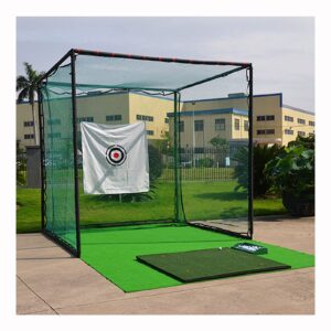 DICOINA Golf Practice Net Heavy Impact Net Rope Boundary Sports Barrier Training Net Golf Training