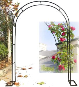 WHFTD Garden Arch Trellis for Climbing Plants