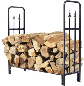 FEINKA Firewood rack Indoor Outdoor Garden Firewood Rack