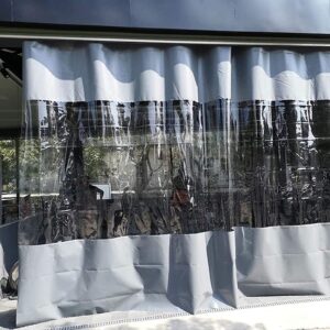 Outdoor Clear Tarp Curtain