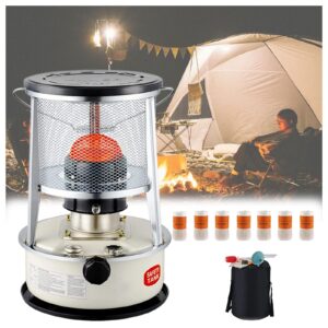 White Kerosene Heaters 6L for Indoor Use